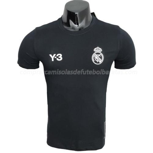 camisa real madrid y-3 preto 2022