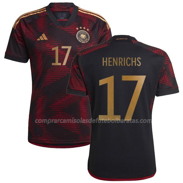 camisola alemanha henrichs copa do mundo equipamento suplente 2022