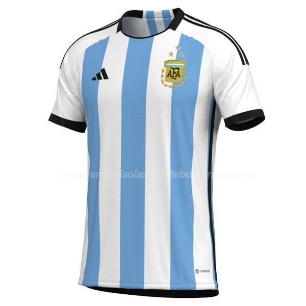 camisola argentina 3 star equipamento principal 2022