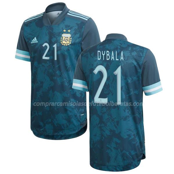 camisola argentina dybala equipamento suplente para 2020-2021