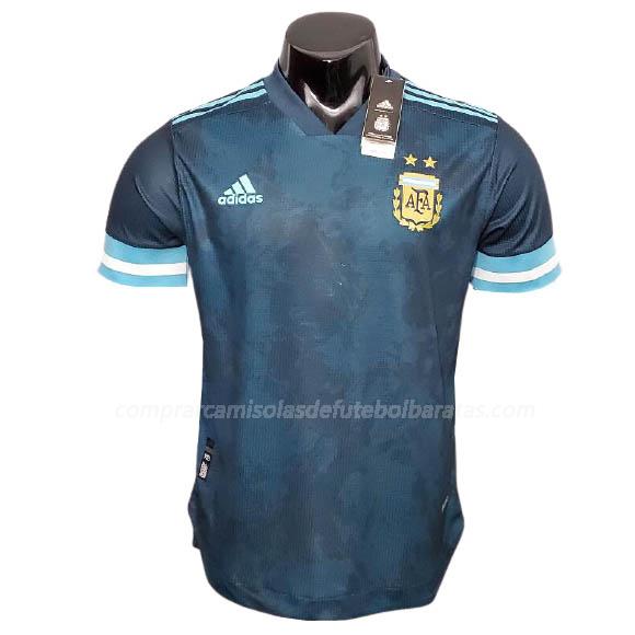 camisola argentina edição player equipamento suplente para 2020-21