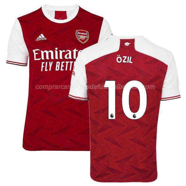 camisola arsenal Özil equipamento principal para 2020-21