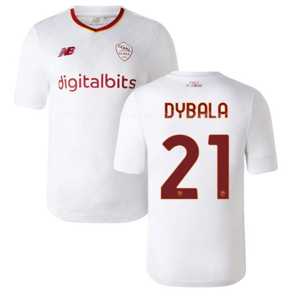 camisola as roma dybala equipamento suplente 2022-23