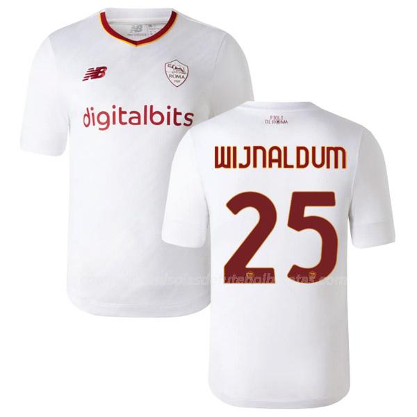 camisola as roma wijnaldum equipamento suplente 2022-23
