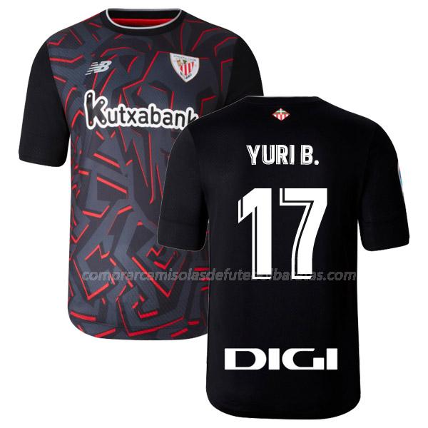 camisola athletic club yuri b equipamento suplente 2022-23