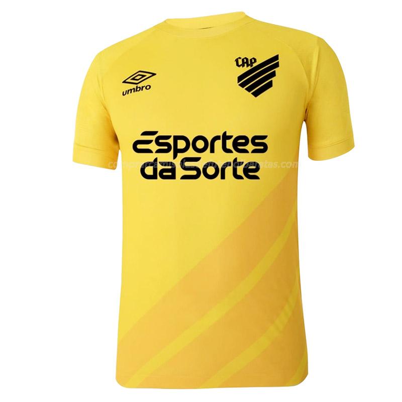 camisola athletico paranaense guarda-redes amarelo 2023-24