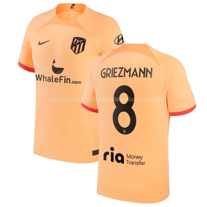 camisola atlético de madrid griezmann equipamento alternativo 2022-23