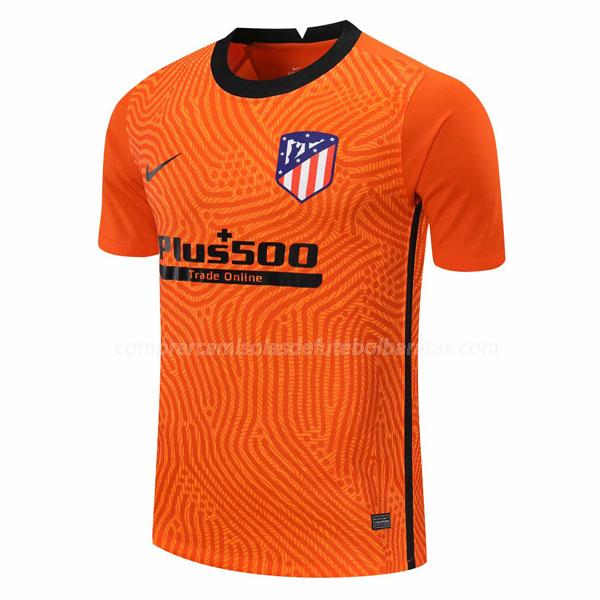 camisola atlético de madrid guarda-redes laranja para 2020-21