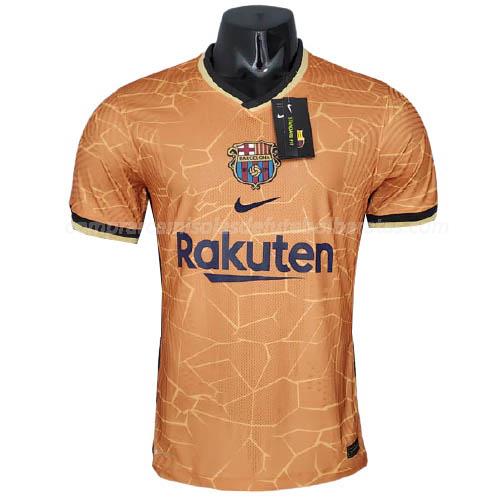 camisola barcelona concept laranja 2021