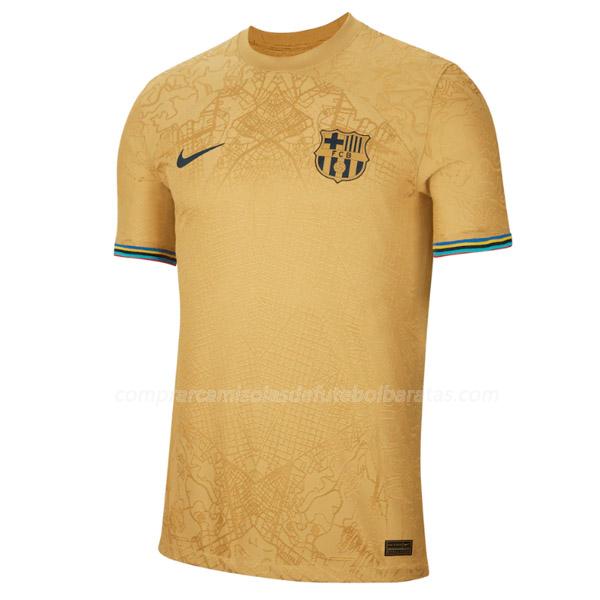 camisola barcelona equipamento suplente para 2022-23