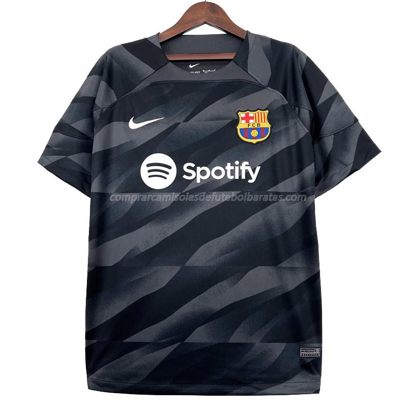camisola barcelona guarda-redes preto 2023-24