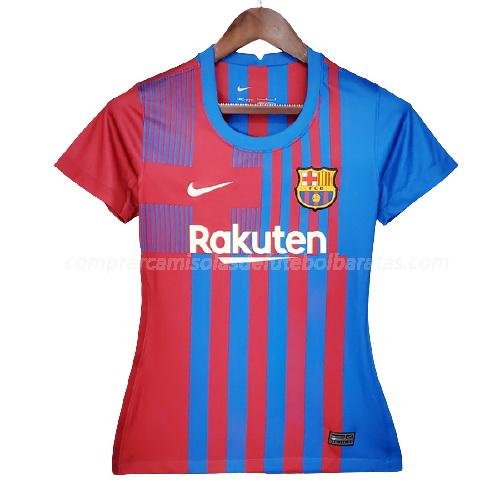 camisola barcelona mulher equipamento principal para 2021-22
