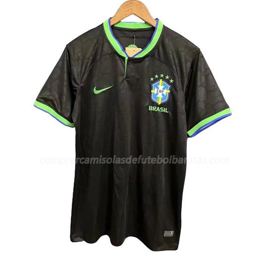 camisola brasil copa do mundo preto 2022