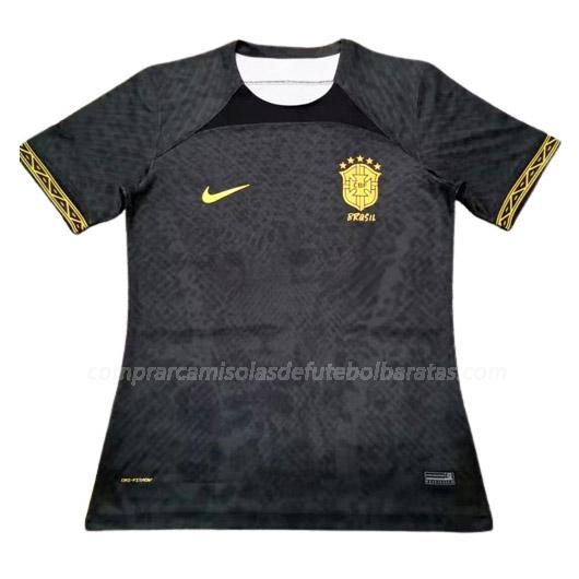 camisola brasil edição especial copa do mundo preto 2022