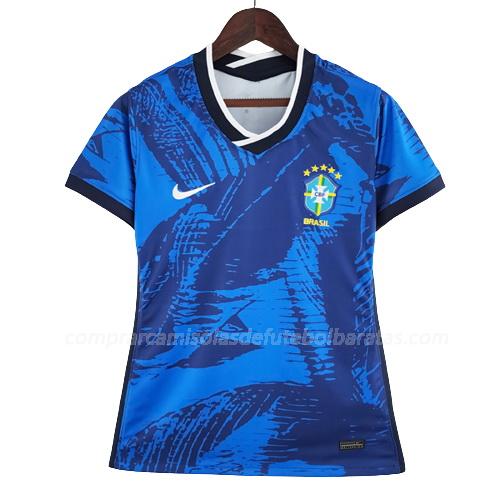 camisola brasil mulher azul bx3 2022