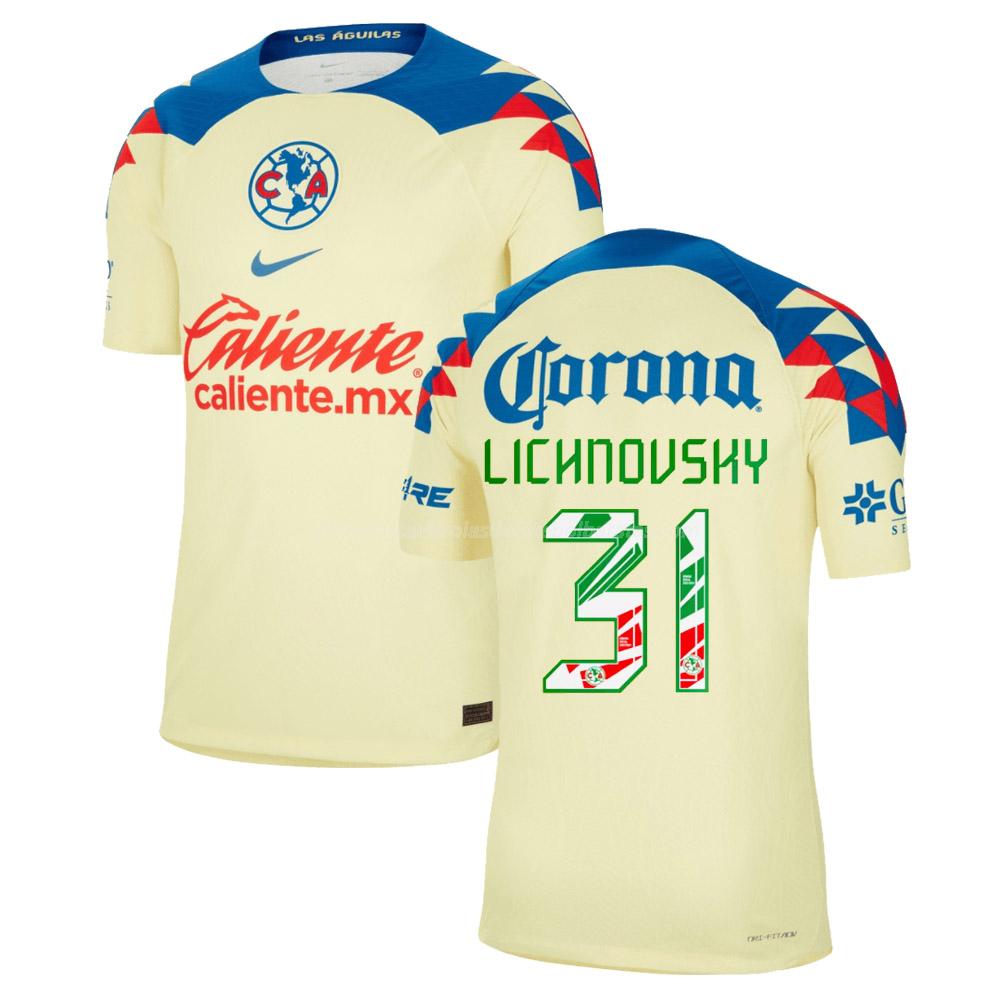 camisola club america lichnovsky equipamento principal 2023-24