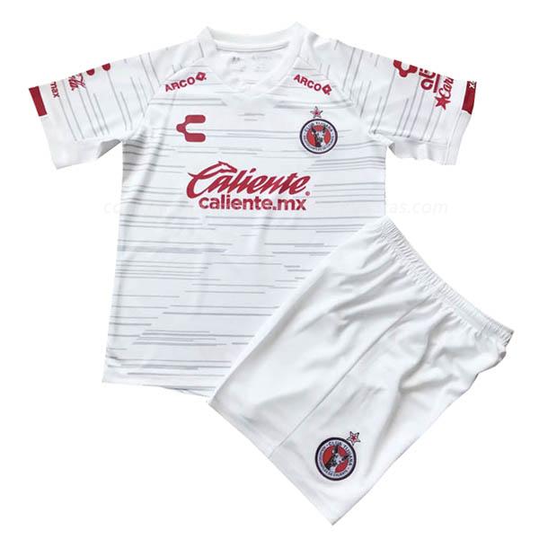 camisola club tijuana crianças equipamento suplente para 2019-2020