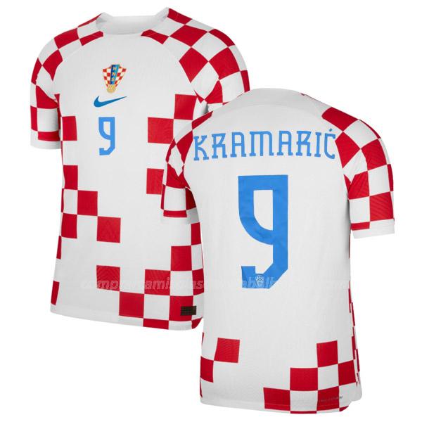 camisola croácia kramaric copa do mundo equipamento principal 2022