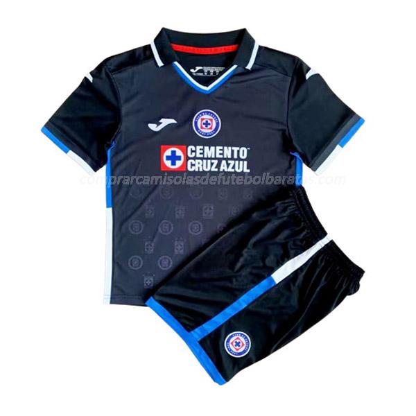 camisola cruz azul crianças equipamento alternativo para 2022-23