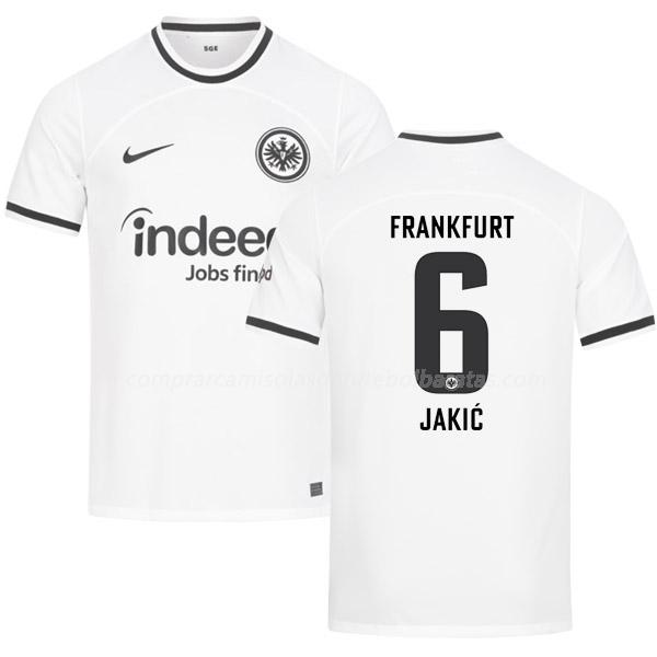 camisola eintracht frankfurt jakic equipamento principal 2022-23