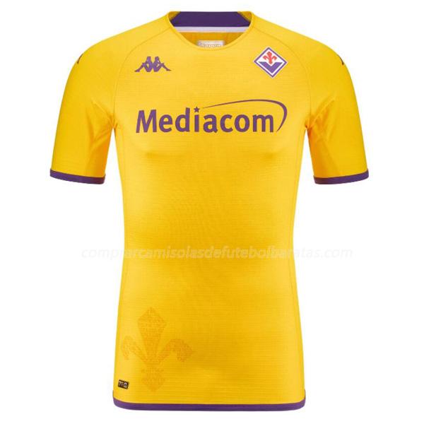 camisola fiorentina guarda-redes amarelo para 2022-23