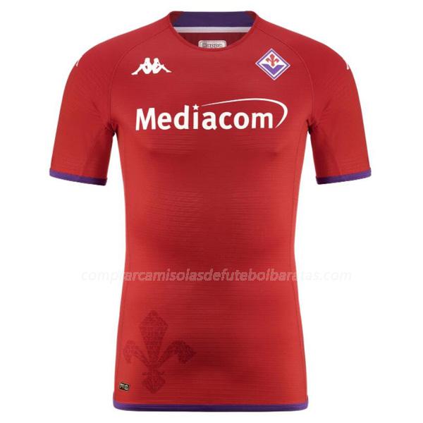 camisola fiorentina guarda-redes vermelho para 2022-23
