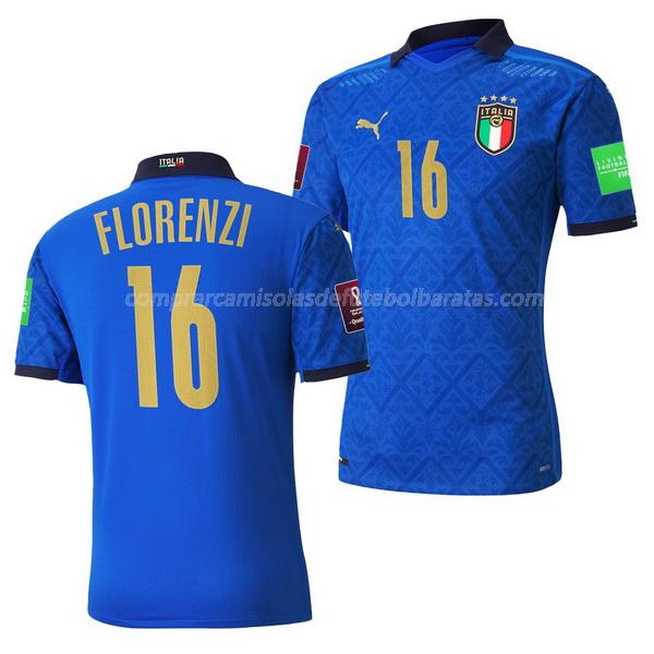 camisola itália florenzi equipamento principal para 2021-22