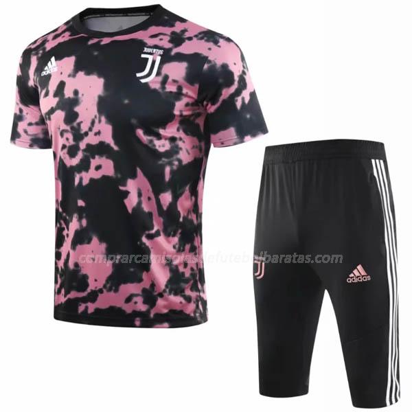 camisola juventus pre-match rosa para 2019-2020