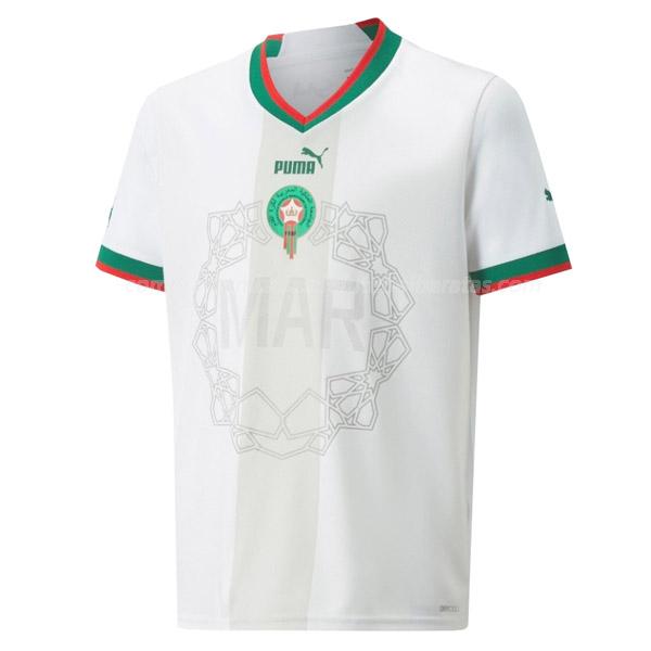 camisola marrocos copa do mundo equipamento suplente para 2022