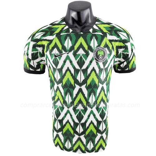 camisola nigéria edição player verde 2022