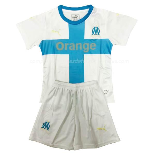 camisola olympique de marsella crianças equipamento quarto para 2019-2020