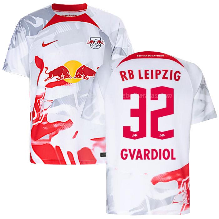 camisola rb leipzig gvardiol equipamento principal 2022-23