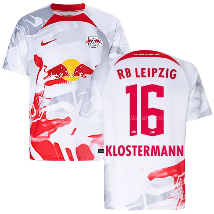 camisola rb leipzig klostermann equipamento principal 2022-23
