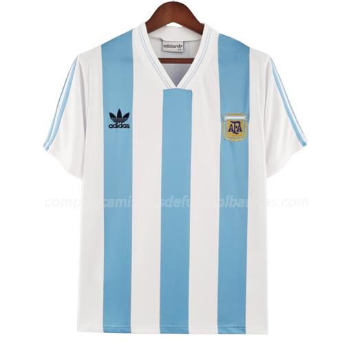 camisola retrô argentina equipamento principal 1993