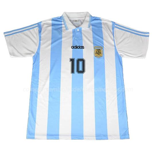 camisola retrô argentina equipamento principal para 1994