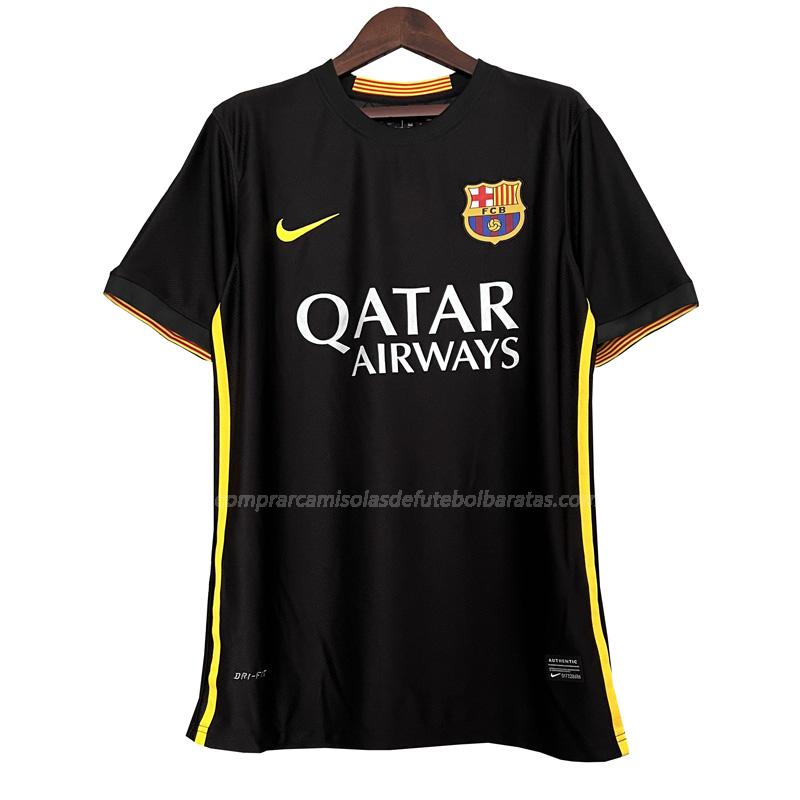 camisola retrô barcelona equipamento alternativo 2013-14