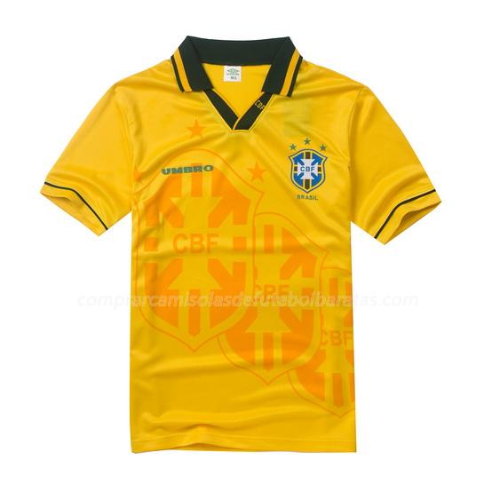 camisola retrô brasil equipamento principal para 1994