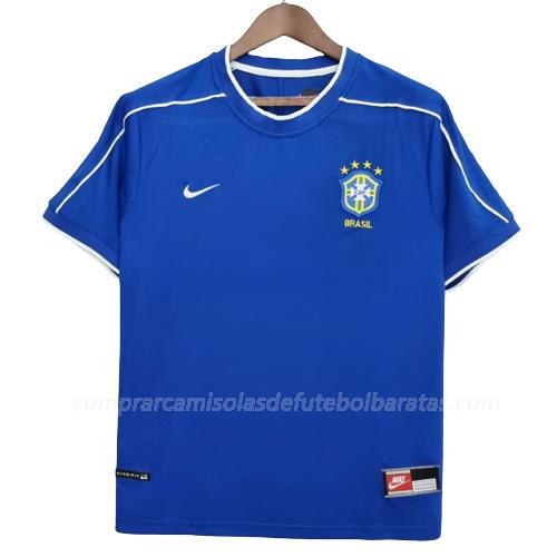 camisola retrô brasil equipamento suplente para 1998