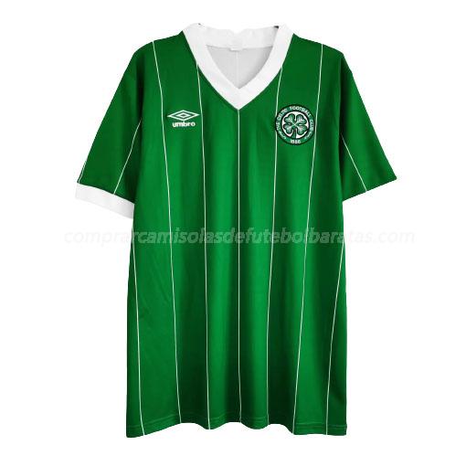 camisola retrô celtic de glasgow equipamento alternativo para 1984-86