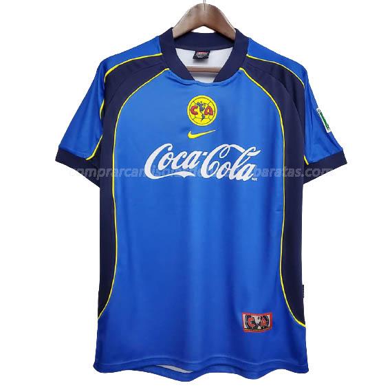 camisola retrô club america equipamento suplente para 2001-2002