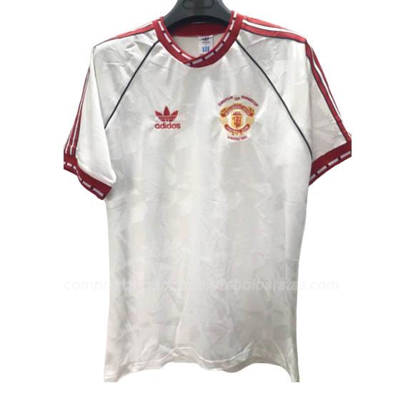 camisola retrô manchester united equipamento suplente para 1991