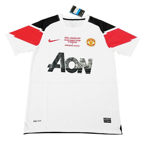 camisola retrô manchester united equipamento suplente para 2010-2011