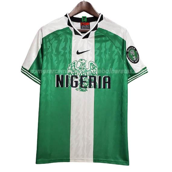 camisola retrô nigéria equipamento principal para 1996
