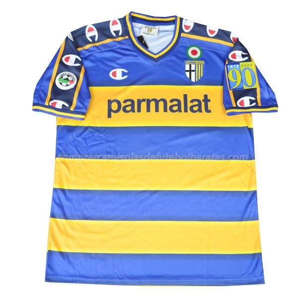 camisola retrô parma calcio equipamento suplente para 2002-2003