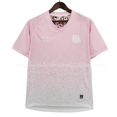 camisola santos fc edição especial rosa 2021-22
