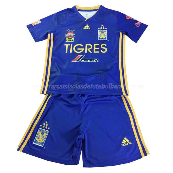camisola tigres uanl crianças equipamento suplente para 2019-2020