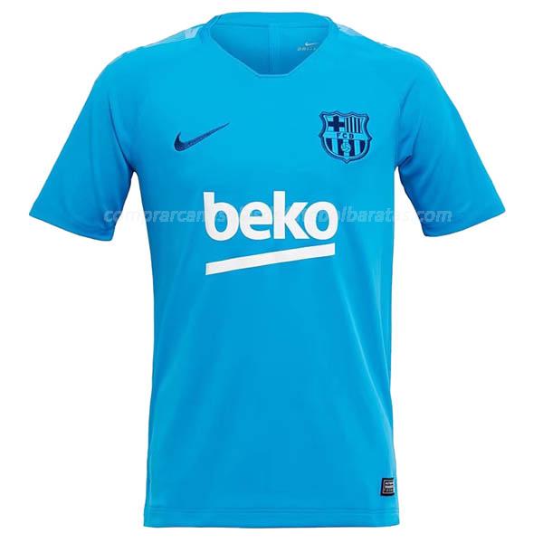 camisola training barcelona i azul 2019-2020