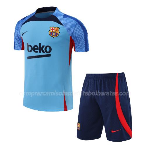 camisola training barcelona traje azul 2022-23