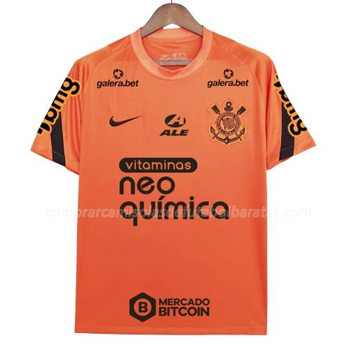 camisola training corinthians todos patrocinadores laranja 2022-23