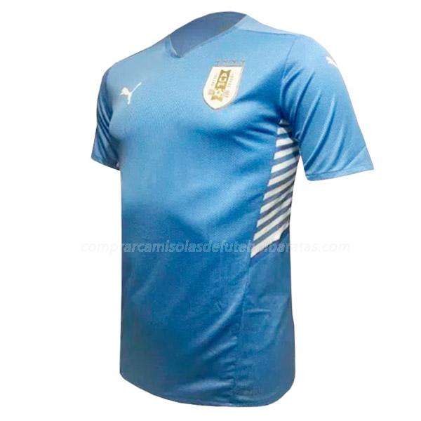 camisola uruguai equipamento principal para 2021-22
